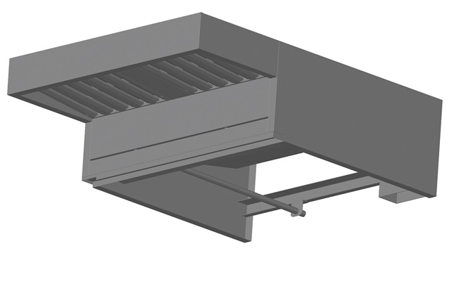 ЗОНТ ВЫТЯЖНОЙ LAINOX PKC04