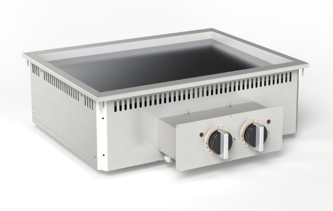 Поверхность жарочная электрическая встраиваемая 700 серии Apach Chef Line SLDI7FTE8LC/R
