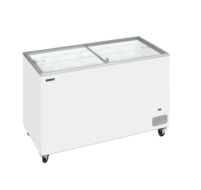 ЛАРЬ МОР.СО СТЕКЛ.КРЫШ.TEFCOLD IC402SC