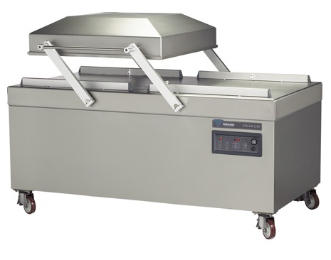 УПАКОВЩИК ВАКУУМНЫЙ ДВУХКАМЕРНЫЙ HENKELMAN POLAR 2-85 + ЗАПАЙКА-ОБРЕЗКА+ГАЗАЦИЯ