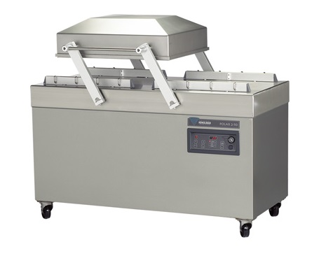 УПАКОВЩИК ВАКУУМНЫЙ ДВУХКАМЕРНЫЙ HENKELMAN POLAR 2-50/ ГАЗОНАПОЛНЕНИЕ/ЗАПАЙКА-ОБРЕЗКА