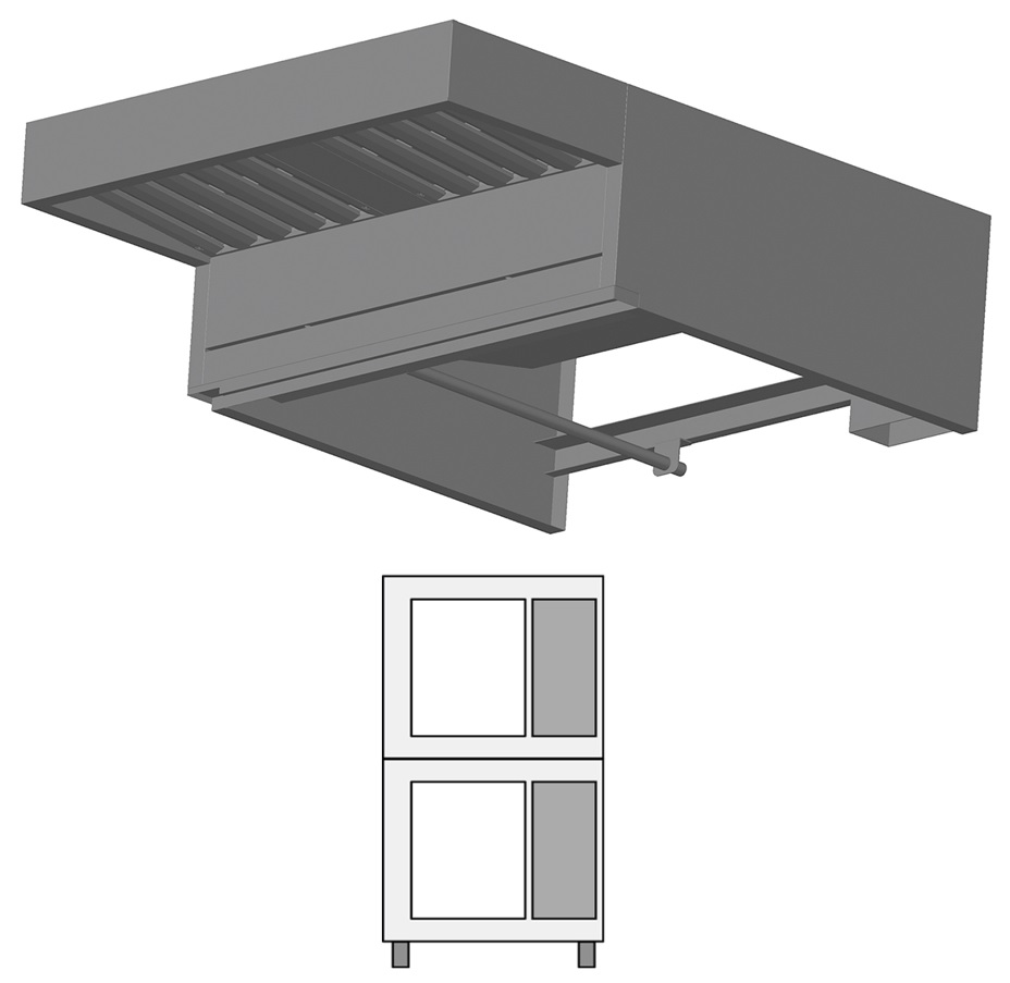 ЗОНТ ВЫТЯЖНОЙ LAINOX BKC011S