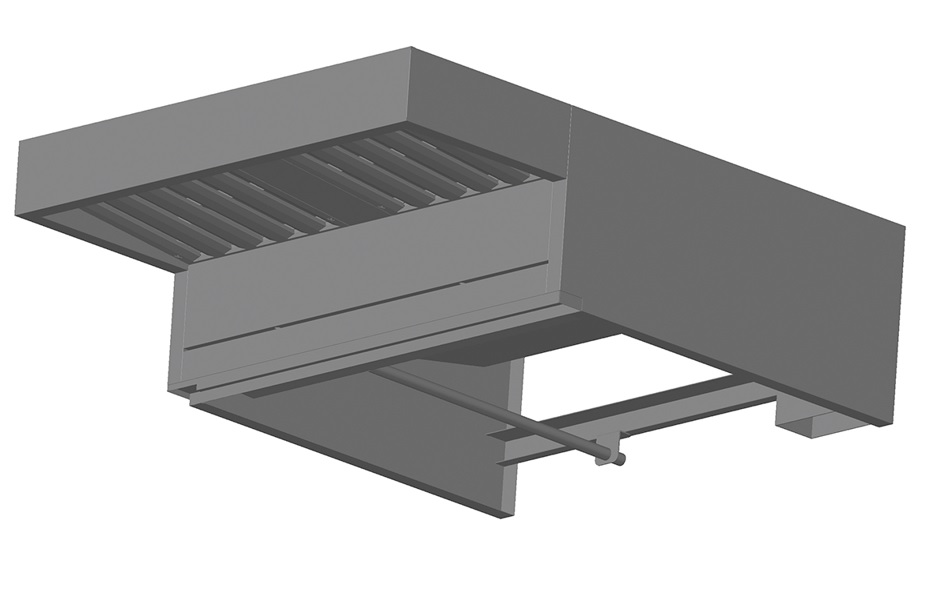 ЗОНТ ВЫТЯЖНОЙ LAINOX BKC021
