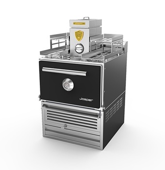 ГРИЛЬ-ПЕЧЬ JOSPER HJX-PRO-S80-W NC ЧЕРНАЯ