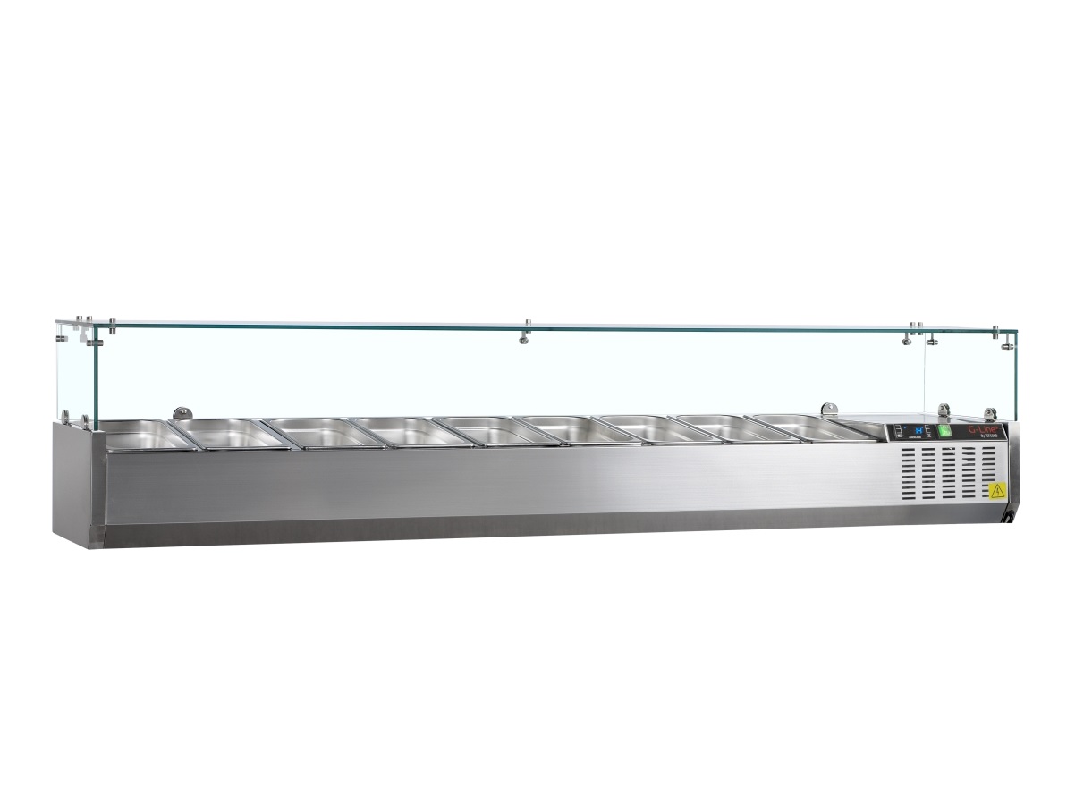 ВИТРИНА ХОЛОДИЛЬНАЯ НАСТОЛЬНАЯ TEFCOLD GVC38-200