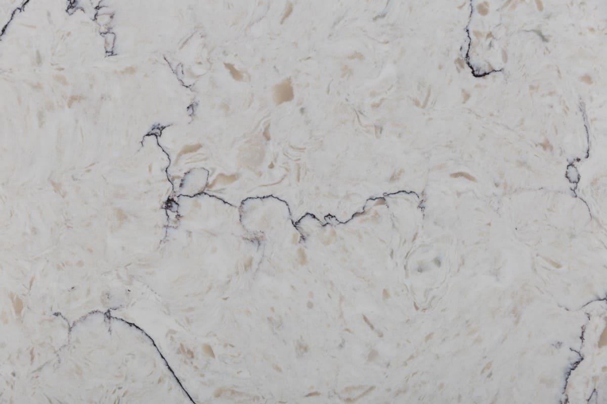 Текстура кварцевого агломерата Bianco Romano