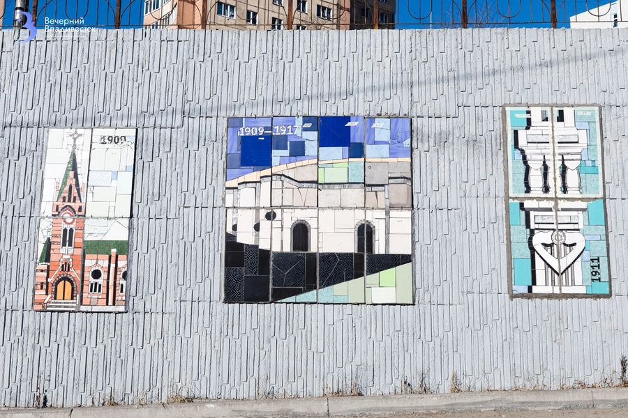 Советская мозаика возвращается на улицы города Владивостока
