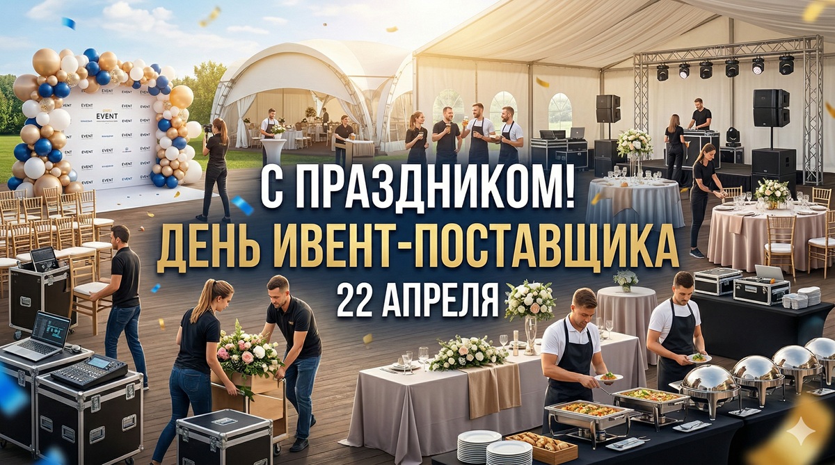 22 апреля пройдет «День ивент-поставщика»