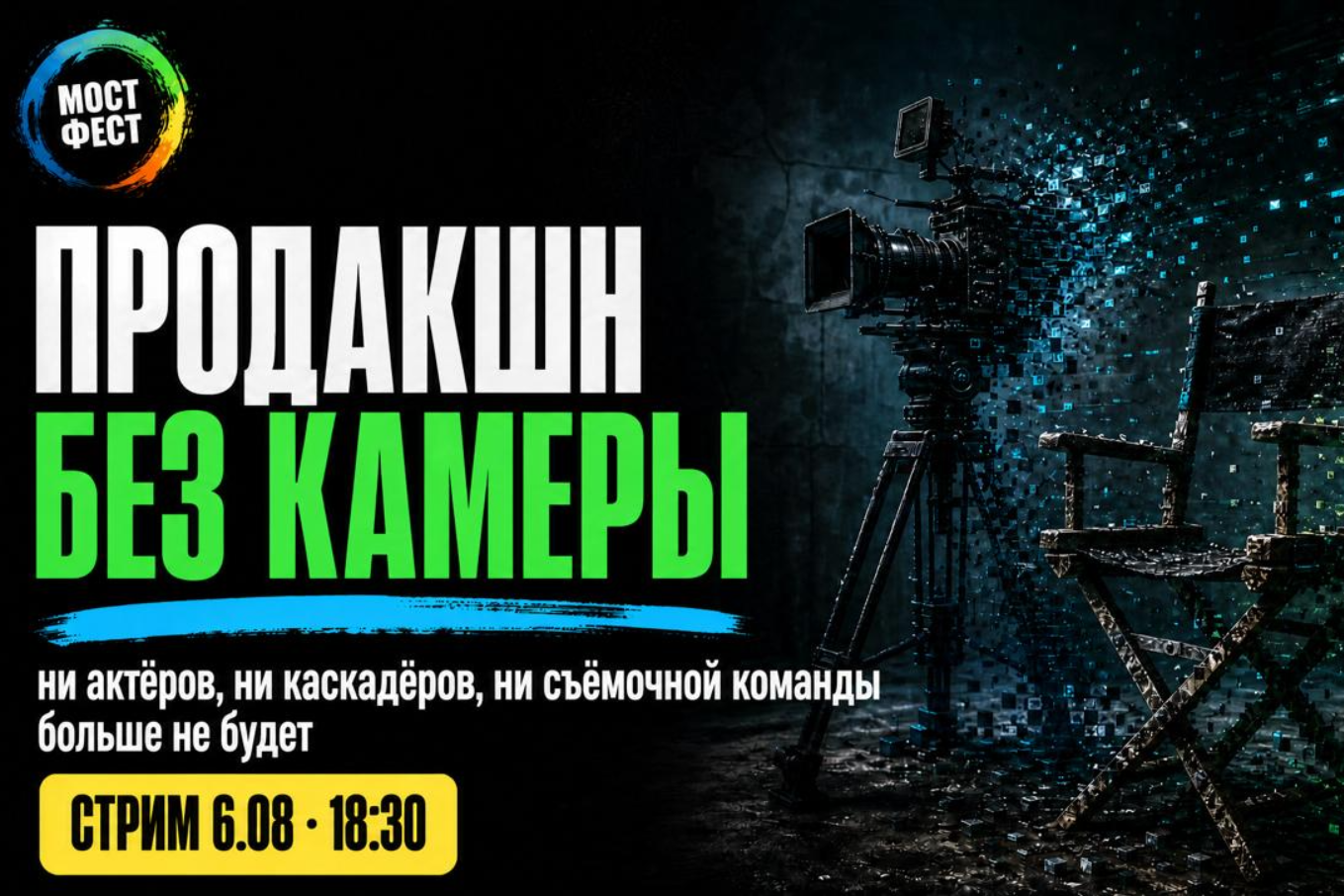 Продакшн без камеры: ни актеров, ни каскадеров, ни съемочной команды больше не будет