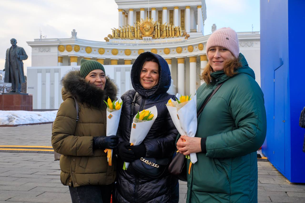 Восьмое марта с Первыми в России – стране возможностей