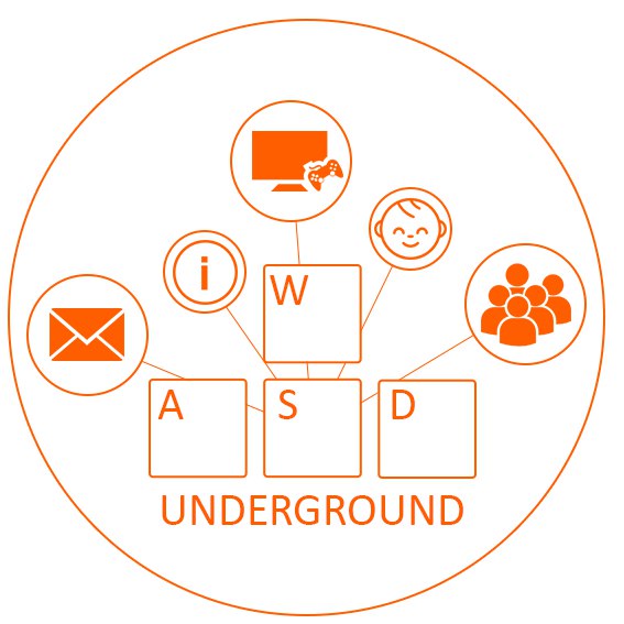 Логотип Интернет-клуб "Underground"