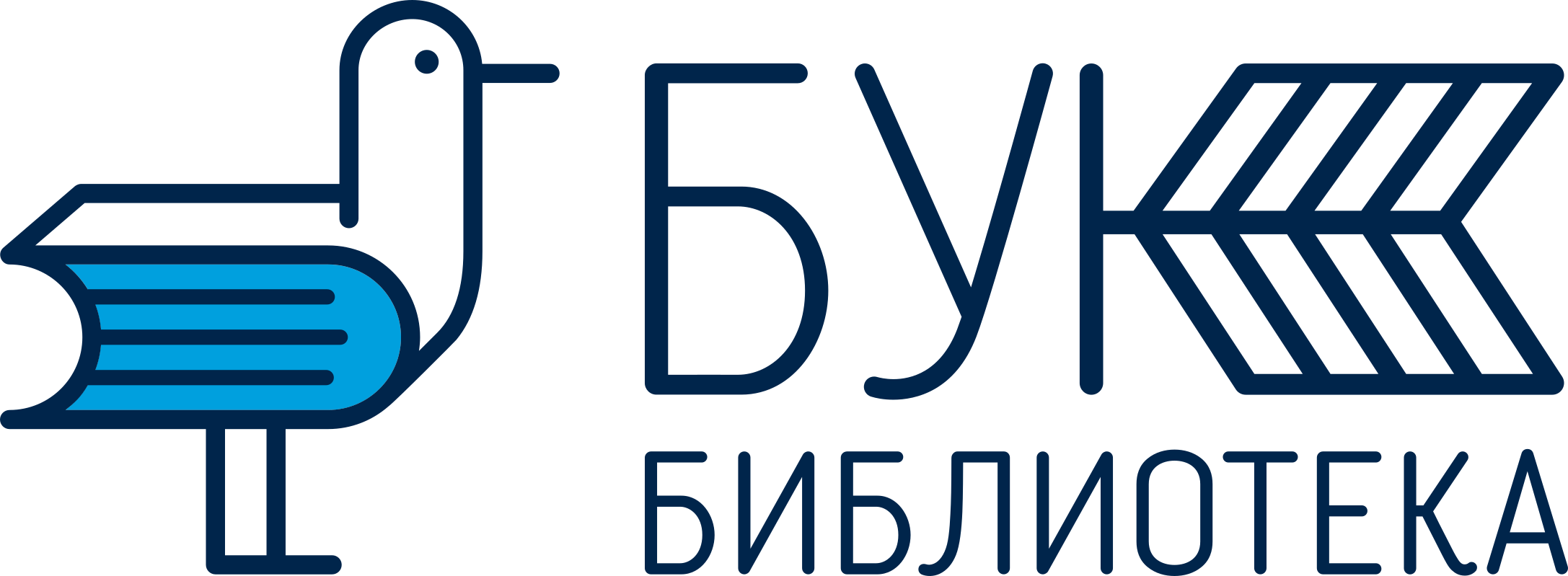 Логотип Молодежная библиотека "БУК"