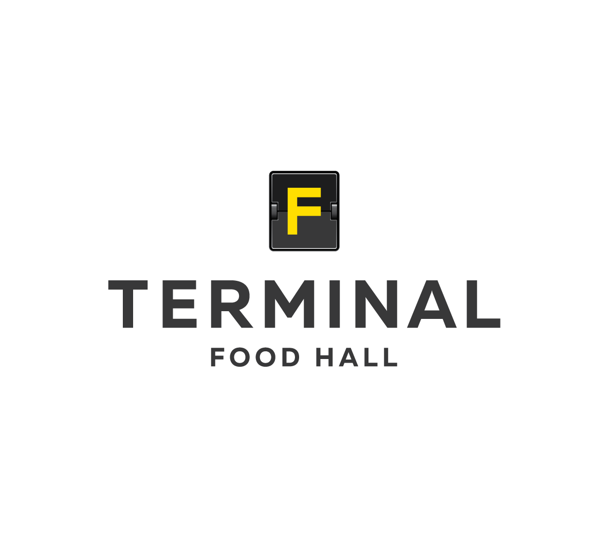 Логотип фудхолл TERMINAL F