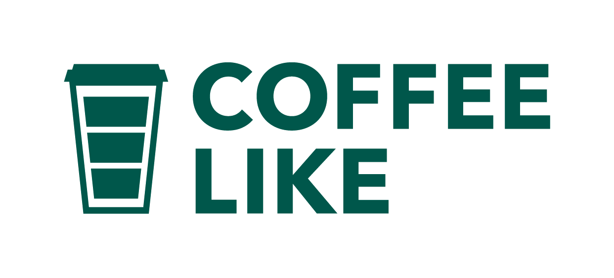 Логотип тренинг-центр и коворкинг COFFEE LIKE