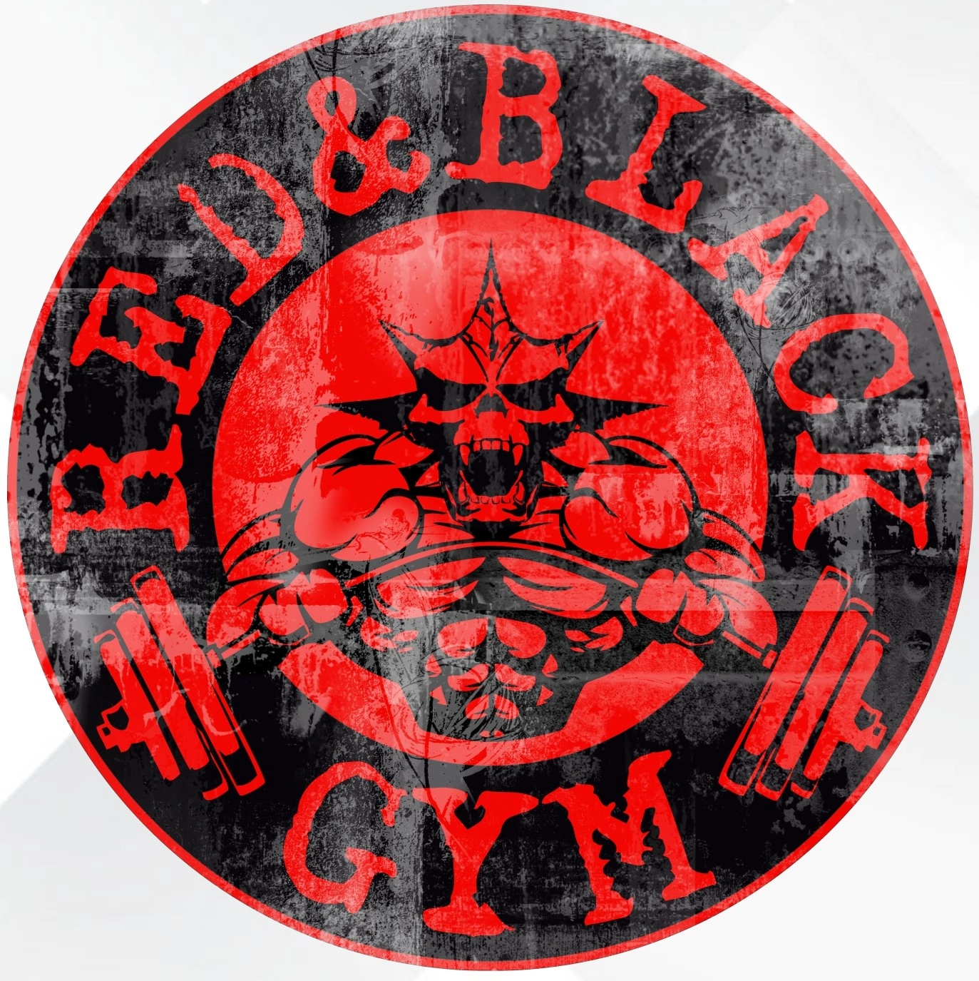 Логотип Red and Black gym