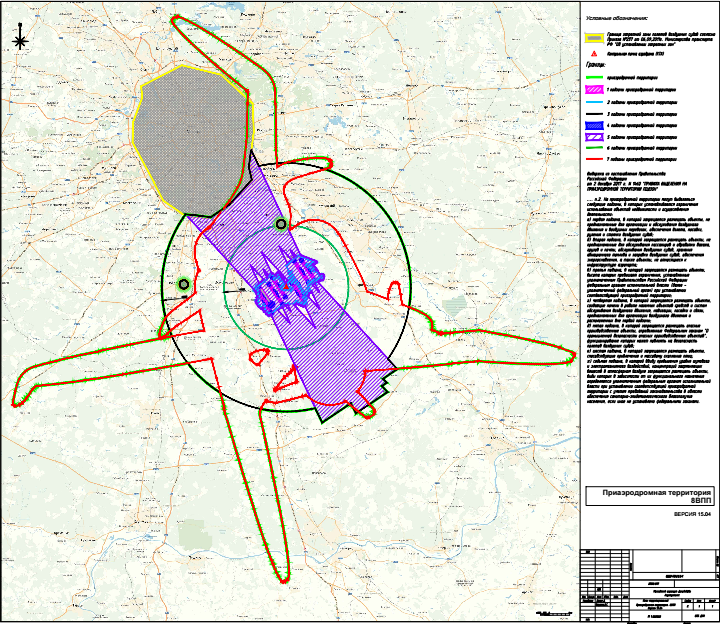 Приаэродромная территория шереметьево карта
