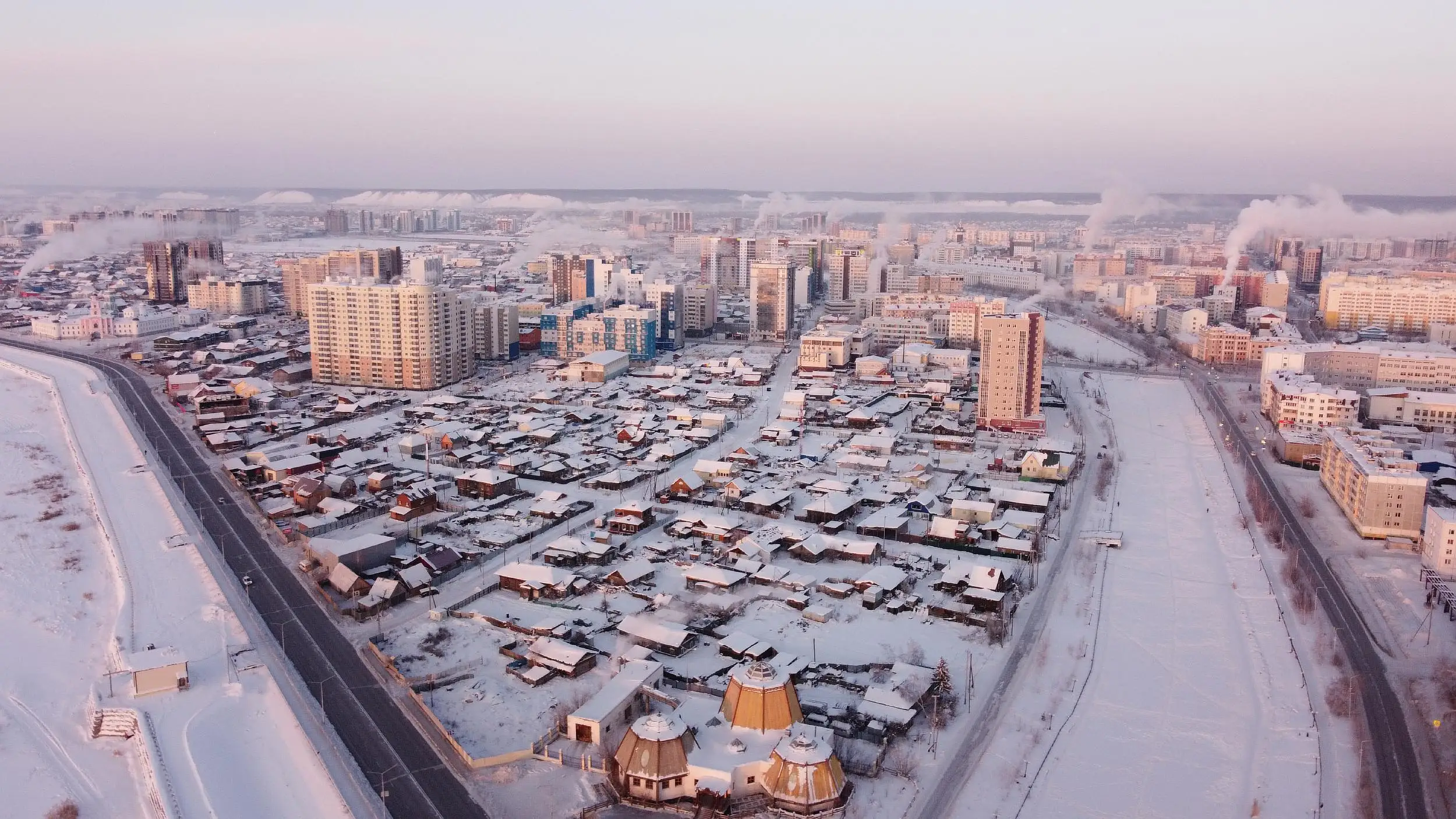 Якутские лошади в холоде