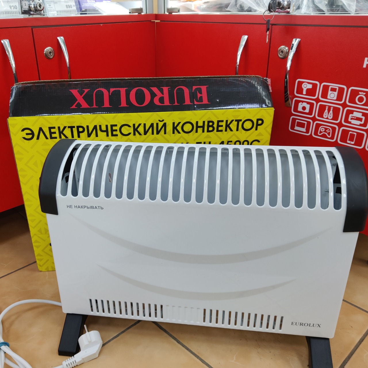 Техника для дома: Обогреватель Eurolux OK-EU-1000 - Эшпая