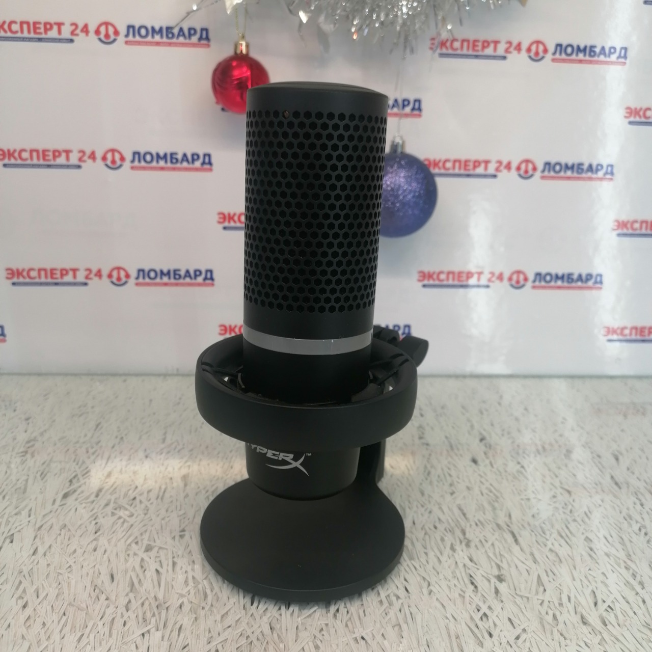 Аудиотехника: Микрофон HyperX DuoCast - None