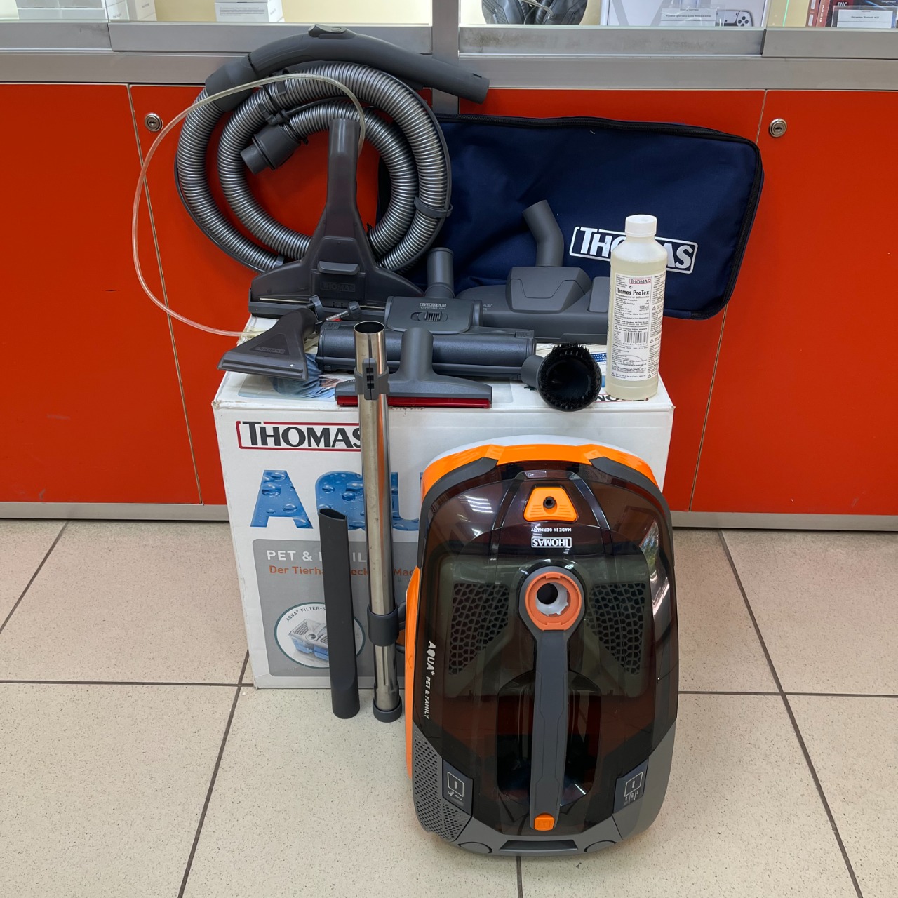 Техника для дома: Моющий пылесос Thomas Pet Family Plus - На Строителей