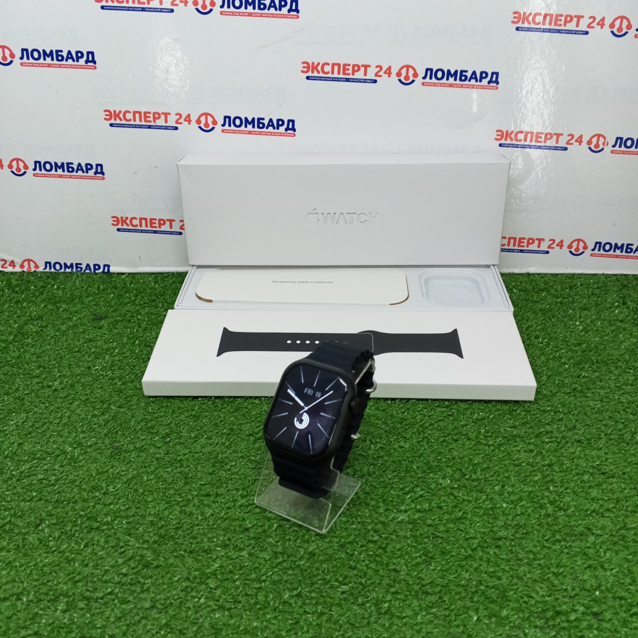 Часы: Смарт часы Эппл Вотч Series 9 45mm Копия - На Строителей