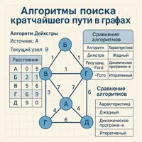 Алгоритмы поиска кратчайшего пути в графах