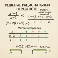 Решение рациональных неравенств