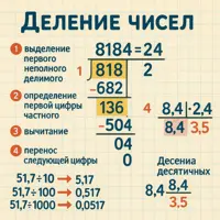 Деление чисел