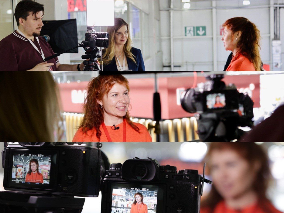 Фото и профессиональная видеосъёмка выставок от студии продакшн ExpoTV в Москве. Проект: RUPLASTICA 2023.