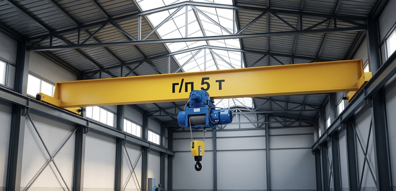 Кран-балка 5 тонн — завод ВЕРЕНТОР Липецк