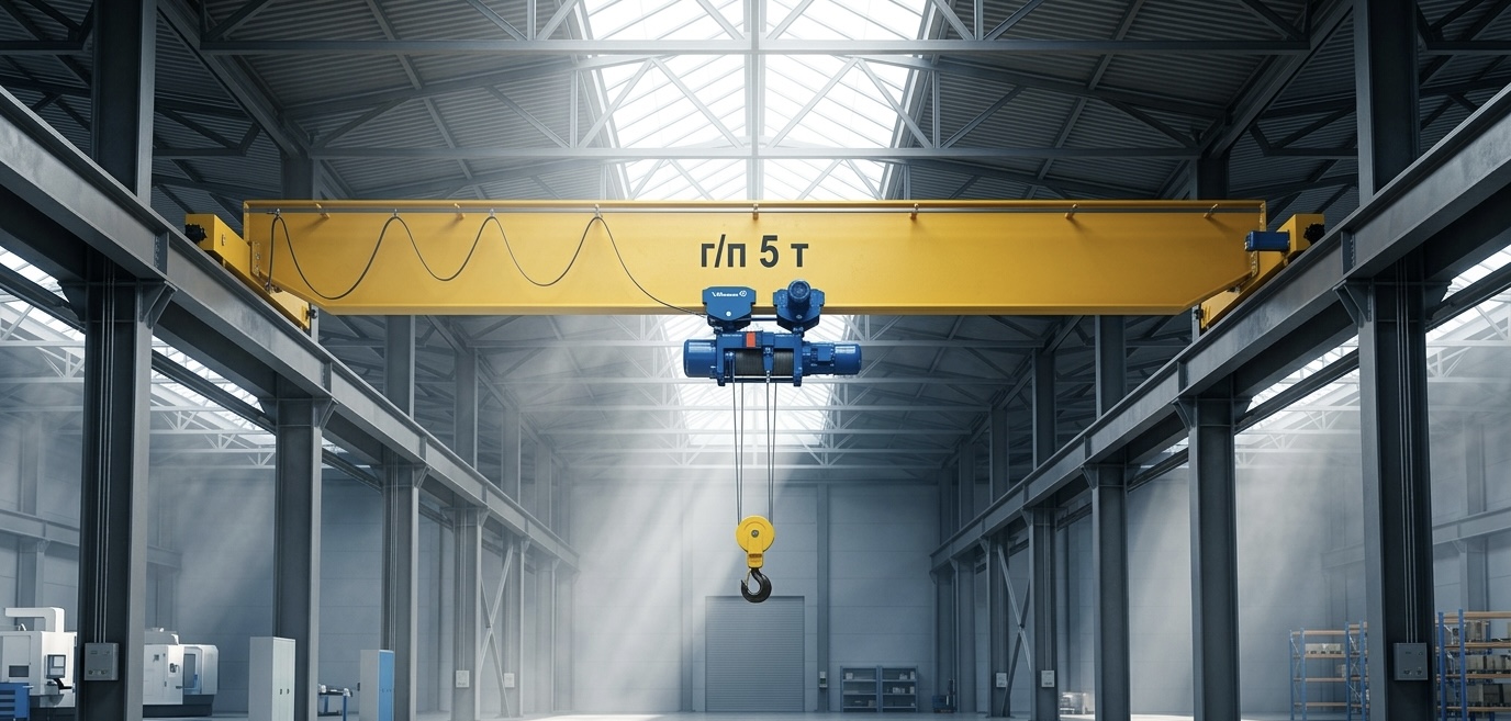 Кран-балка с пролётом 12 метров — завод ВЕРЕНТОР Липецк