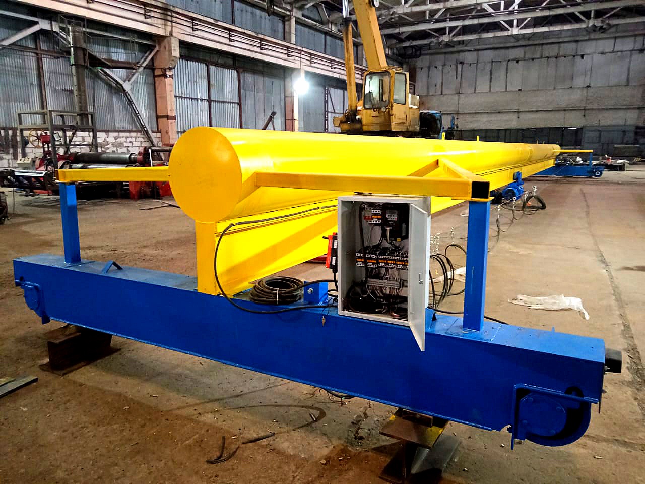 Кран-балка с пролётом 24 метра — завод ВЕРЕНТОР Липецк