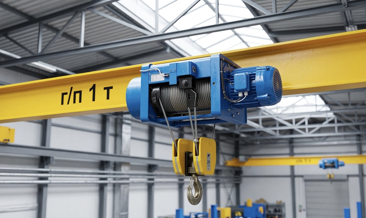 Кран-балка с пролётом 6 метров — завод ВЕРЕНТОР Липецк