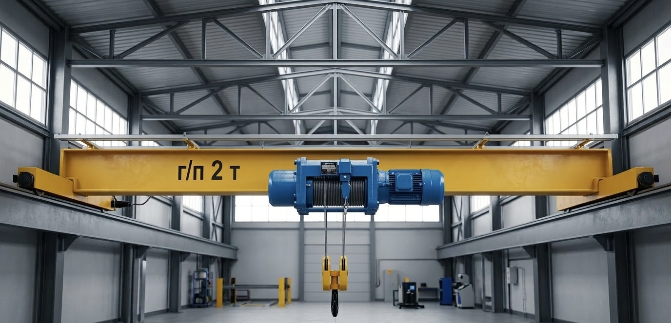 Кран-балка с пролётом 9 метров — завод ВЕРЕНТОР Липецк
