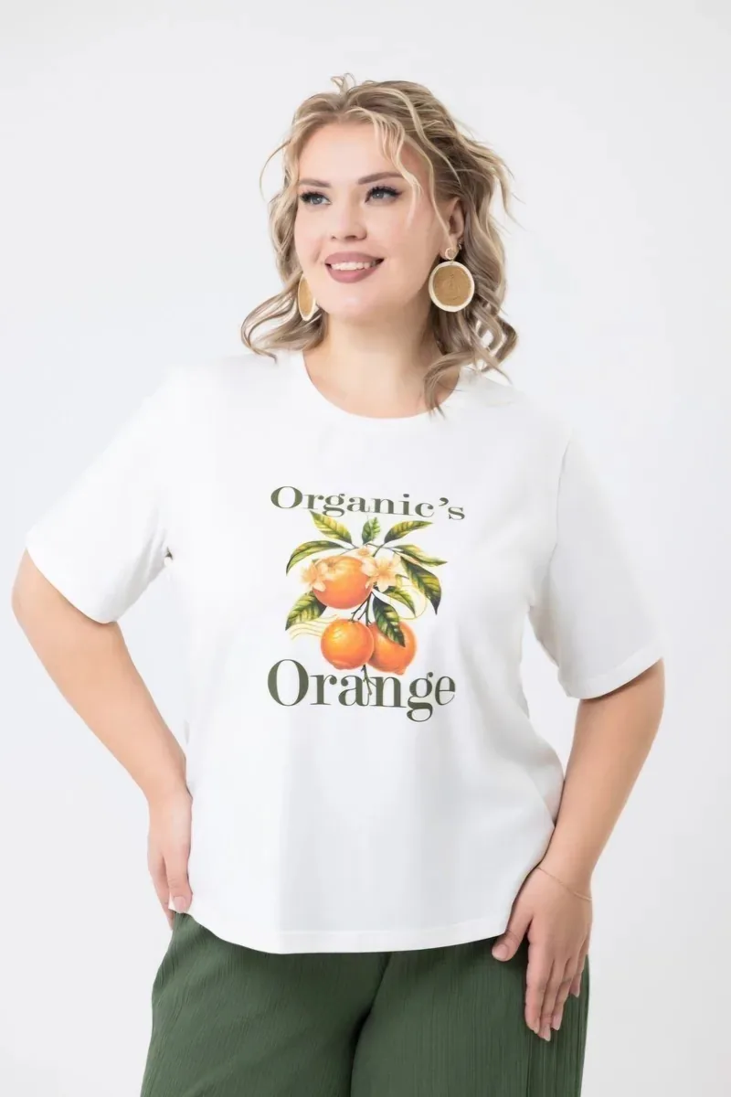 Футболка "Сочный апельсин"