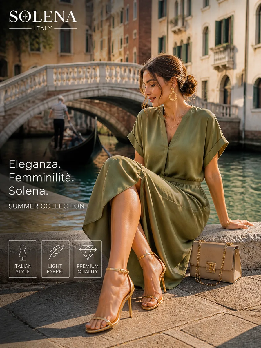 SOLENA Oliva Chic — Летний комфорт (Италия)