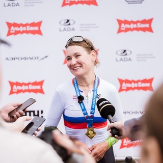 Гуренкова Екатерина на гонке