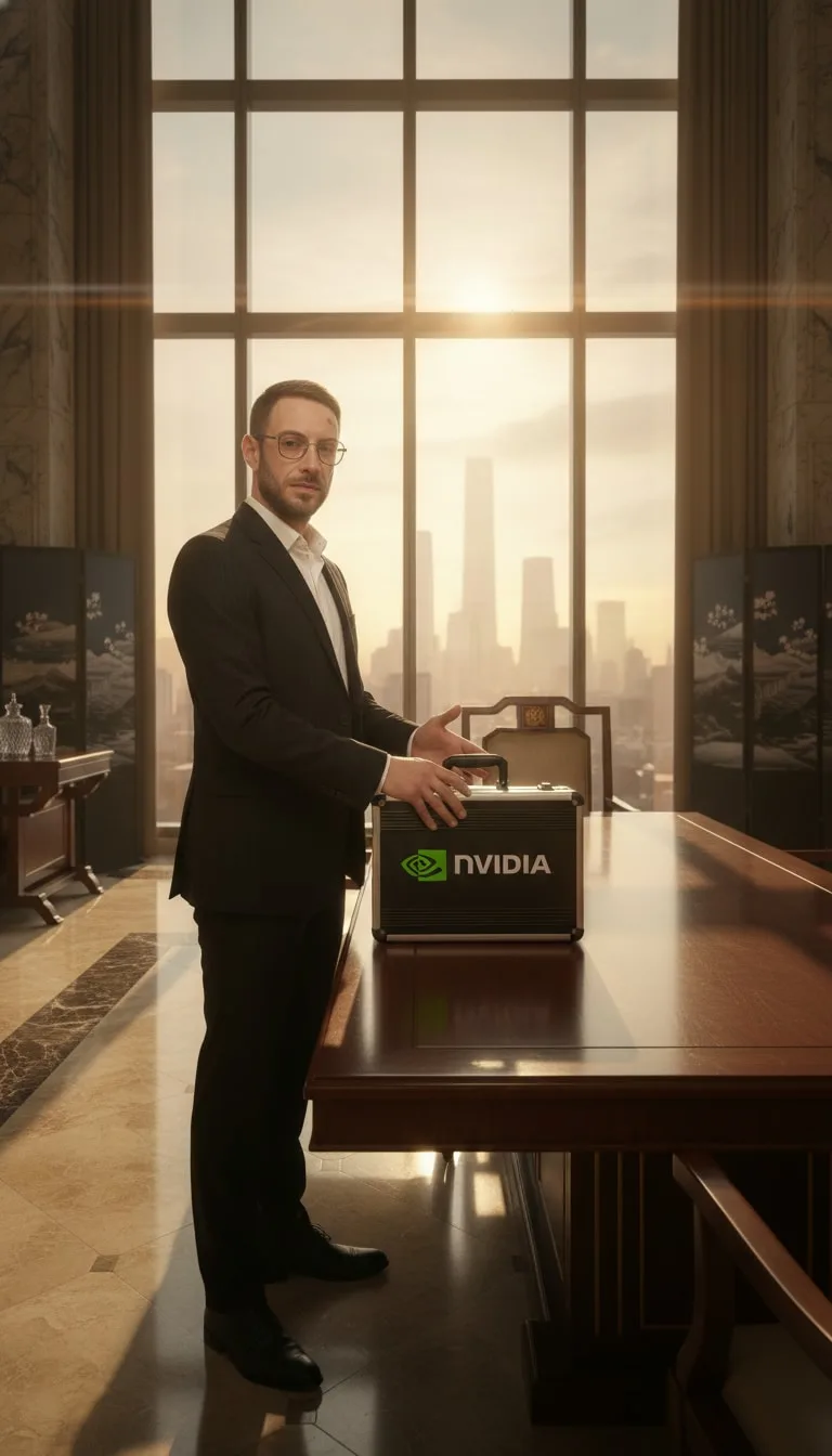Nvidia CEO to visit China amid AI chip sales challenges