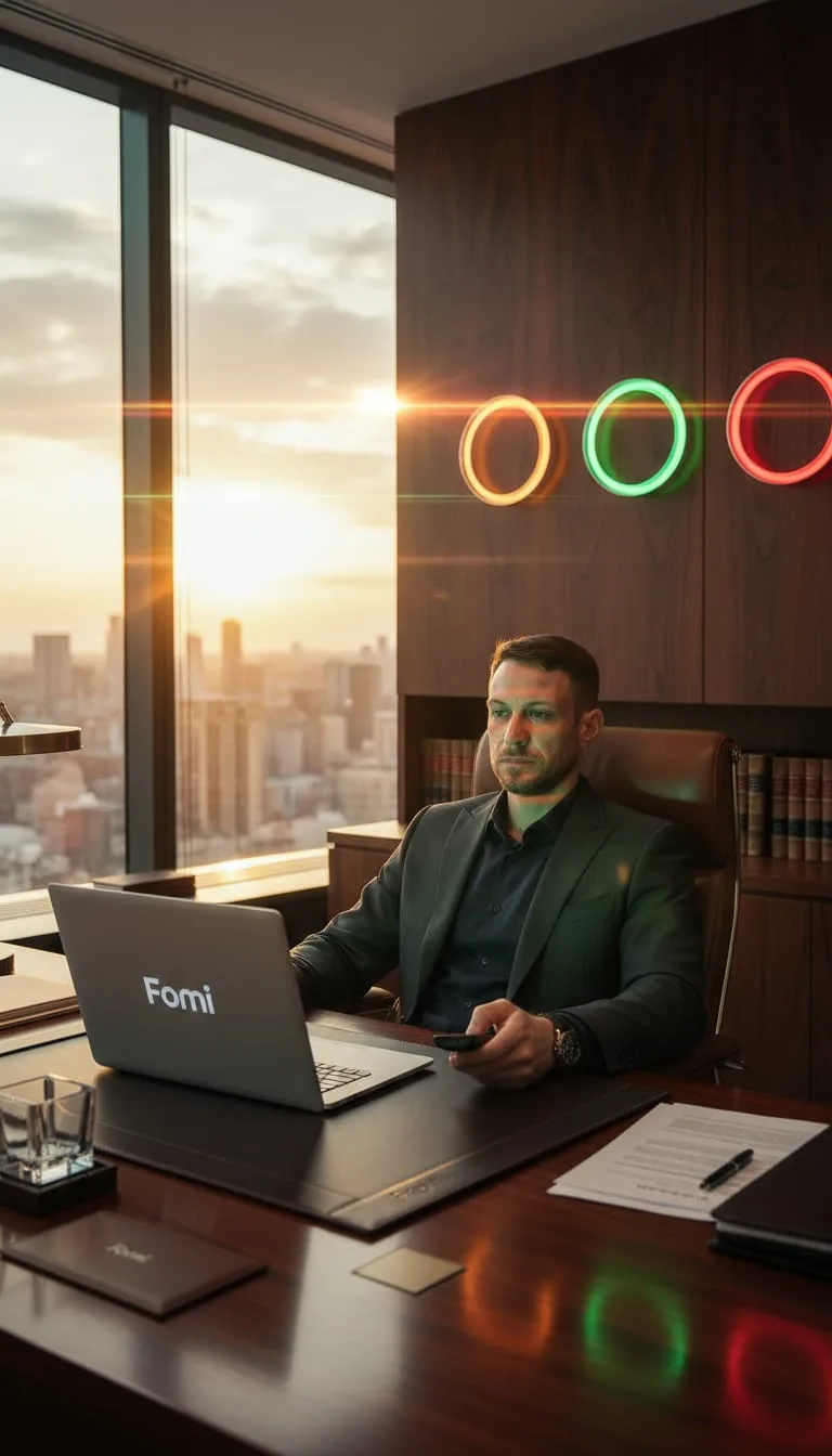 Fomi macOS uses AI to monitor productivity through screen analysis and color notifications