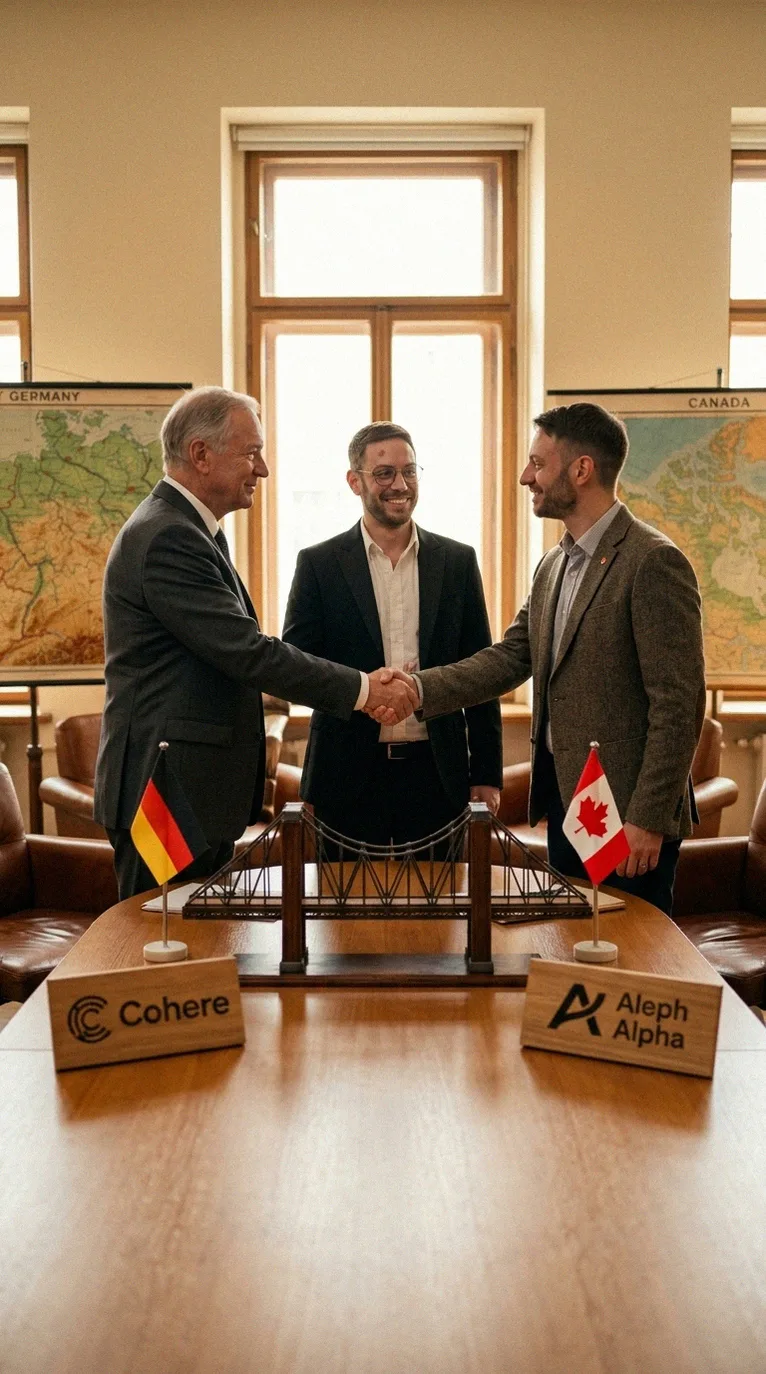 AI merger Germany Canada, Cohere and Aleph Alpha create transatlantic alliance