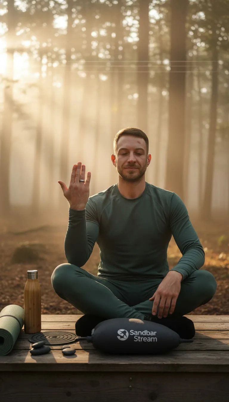 Sandbar Stream: smart ring with AI for health and fitness