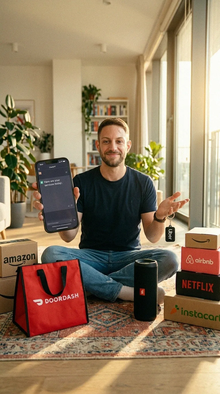 ChatGPT app integrated with DoorDash, Spotify, Uber and other services