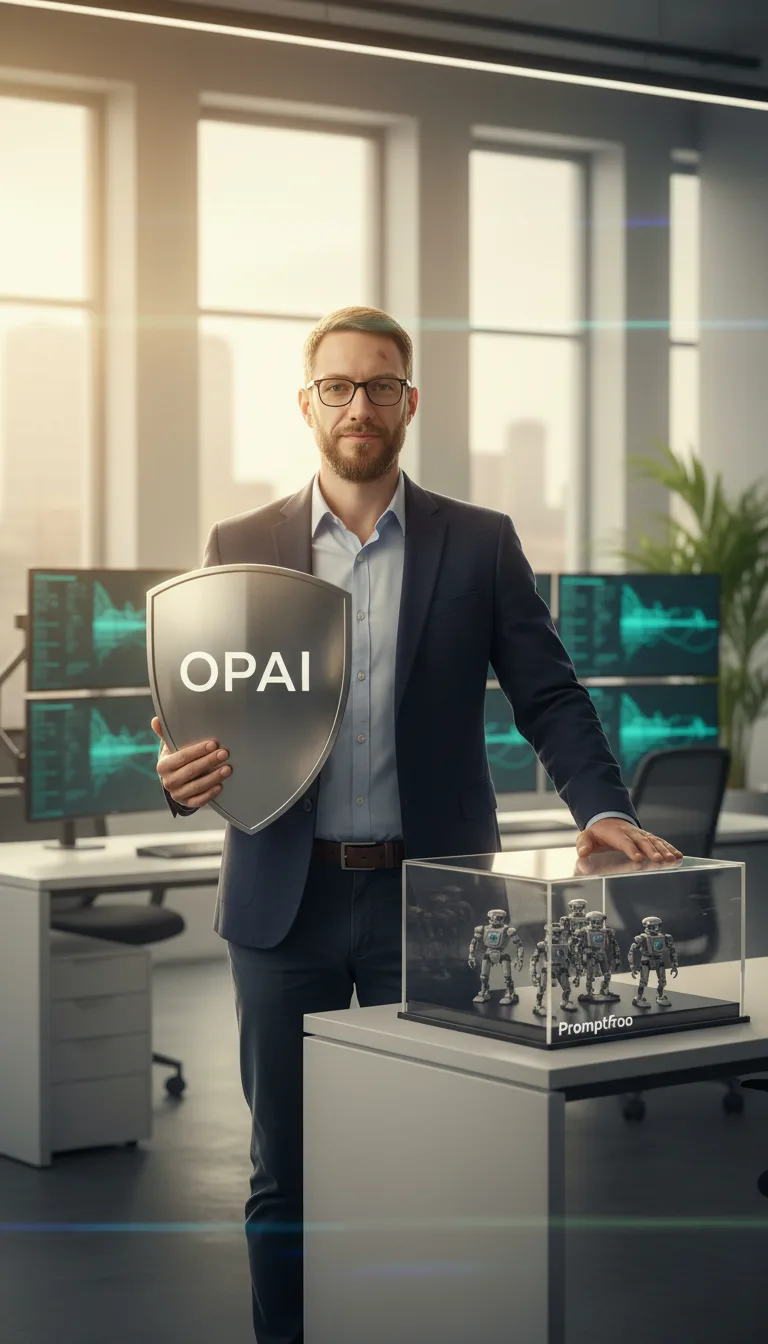 OpenAI Promptfoo: startup acquisition to protect AI agents