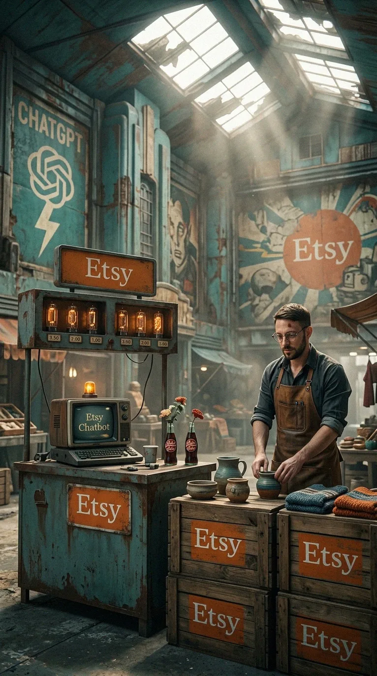 Etsy ChatGPT app launched, Q1 2026 revenue grew to $631M