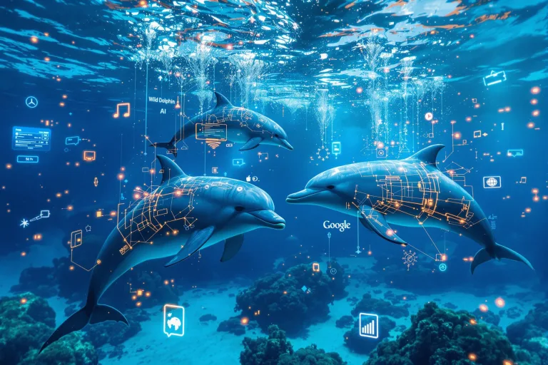 Dolphin communication research using AI: Google breakthrough