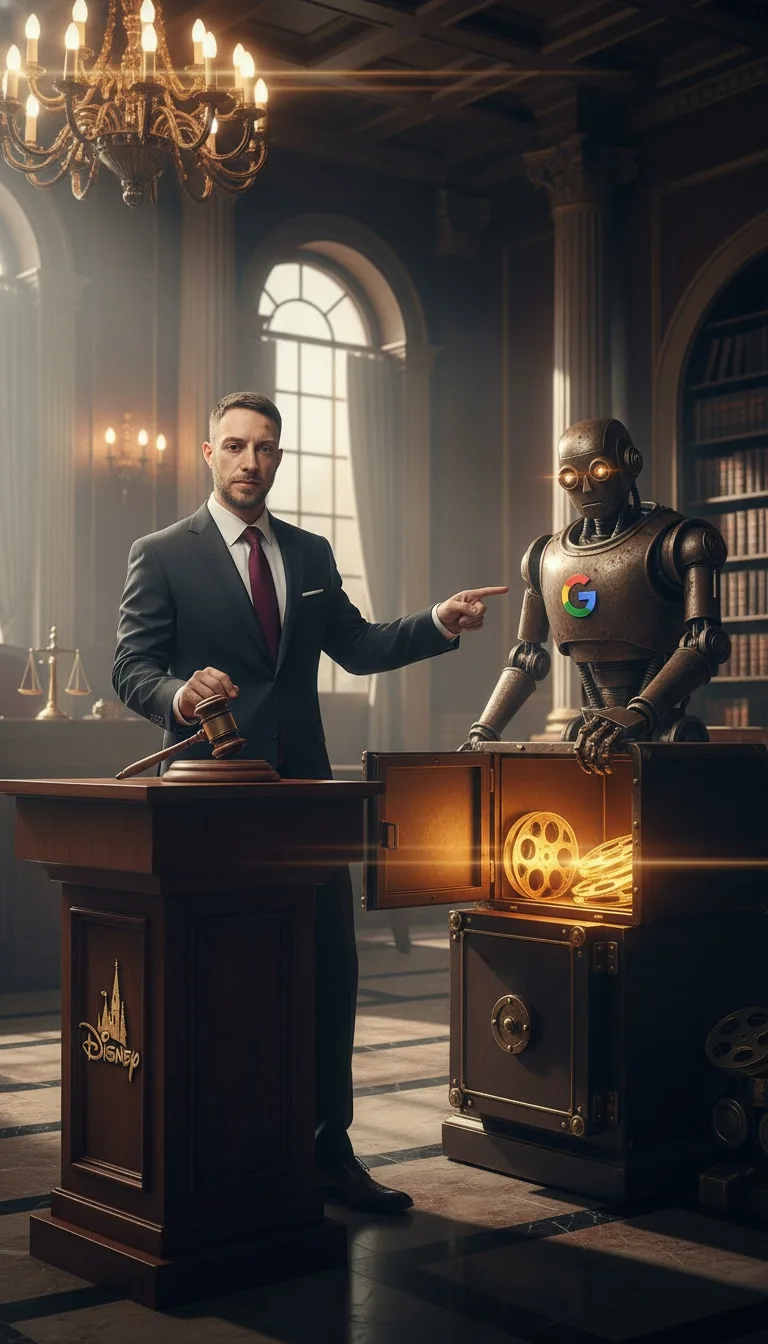Disney versus Google: lawsuit over mass copyright infringement in December 2025