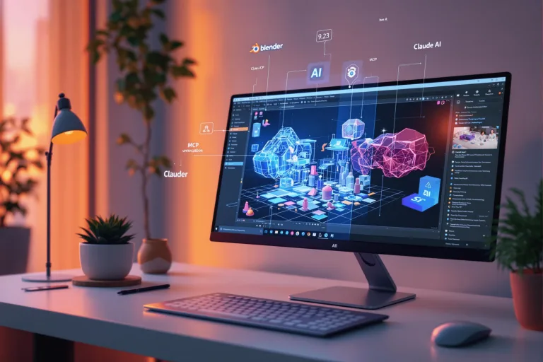 3D modeling integration with AI: revolution in Blender