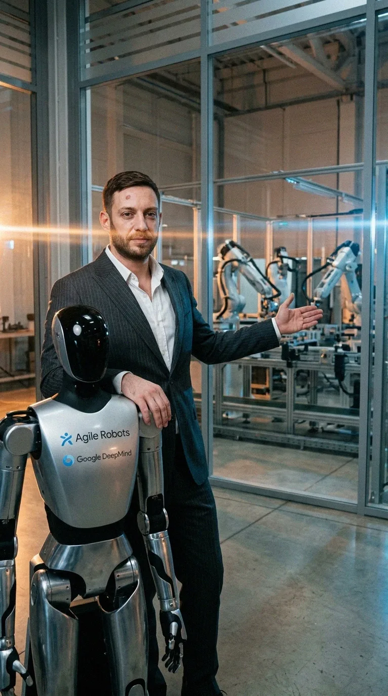 Robots with AI: Agile Robots and Google DeepMind unite for industry