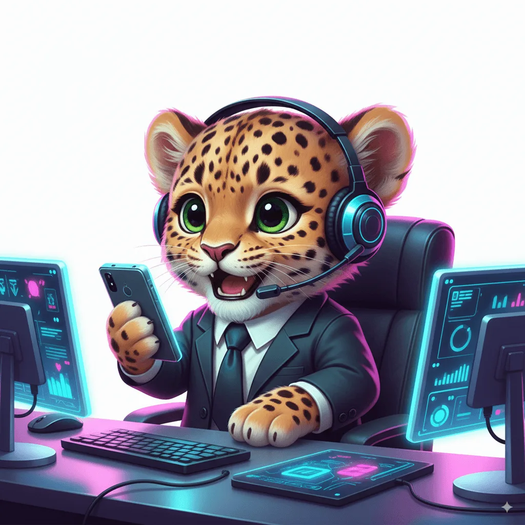 Иллюстрация общения ребёнка с LEO