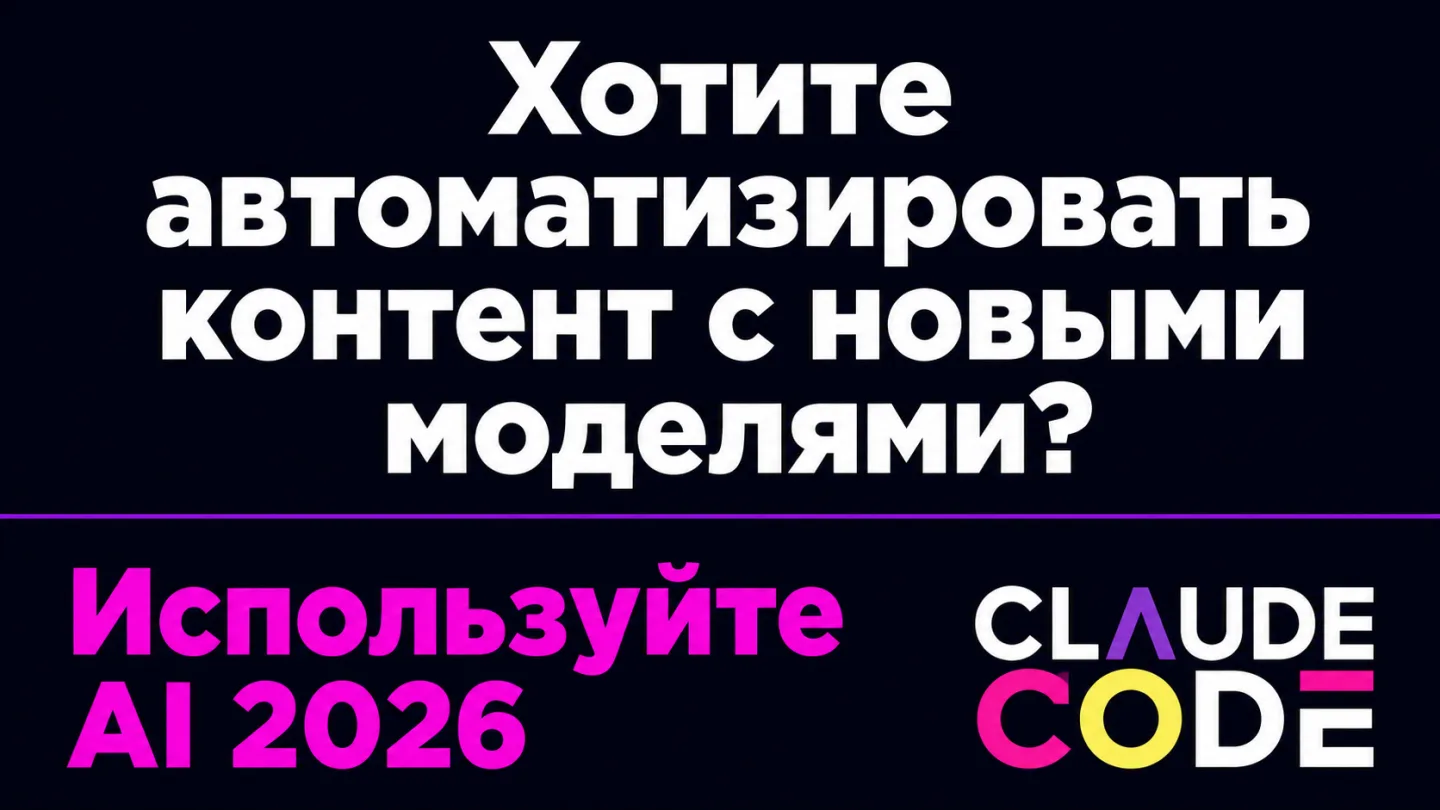 type=cta | about=Внедрение актуальных AI-моделей 2026 в бизнес-процессы и контент-системы | hook=Хотите автоматизировать контент с новыми моделями?